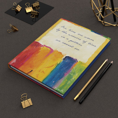 Flavia Tapestry Hardcover Journal - Weavers of Time