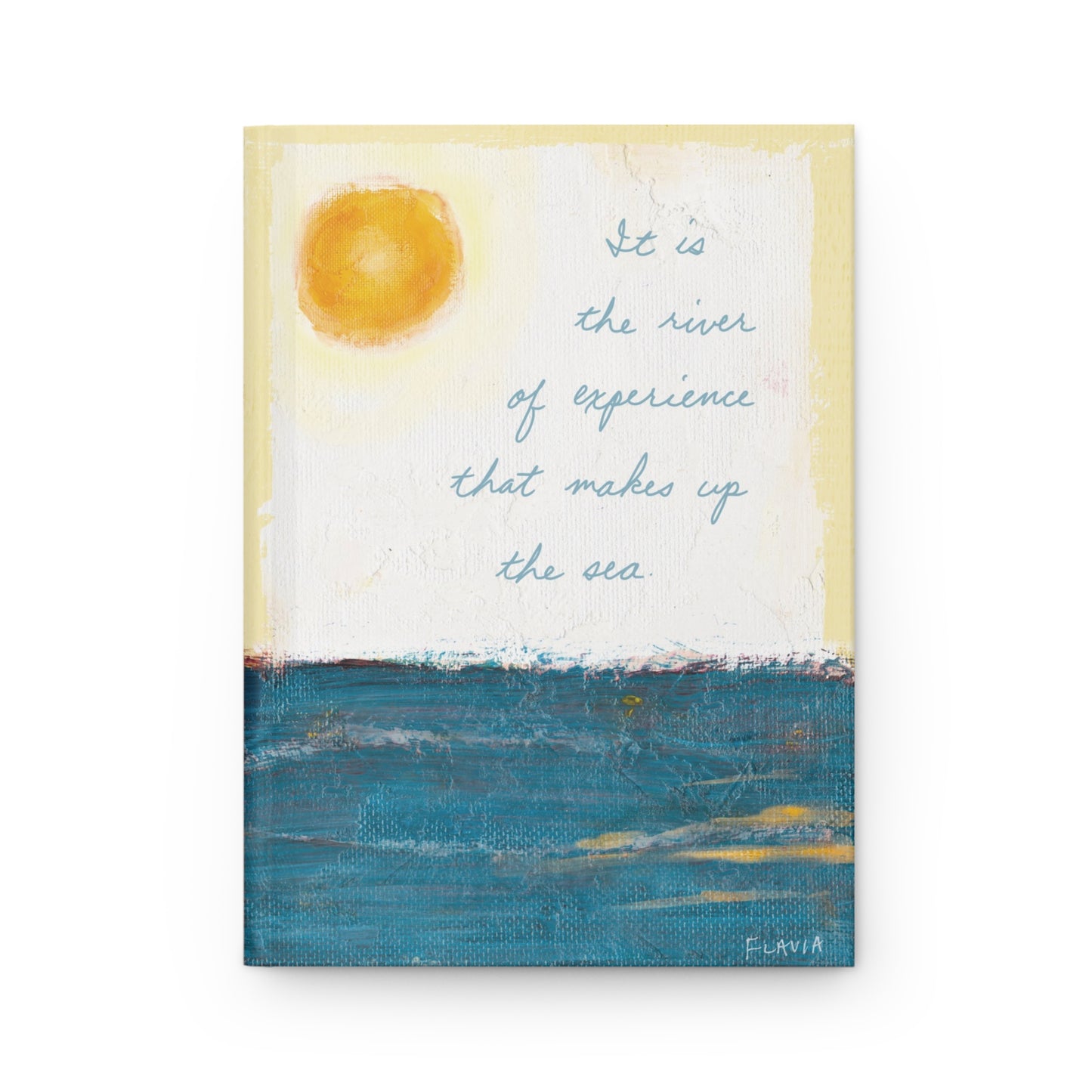 Flavia Hardcover Journal - River of Experience