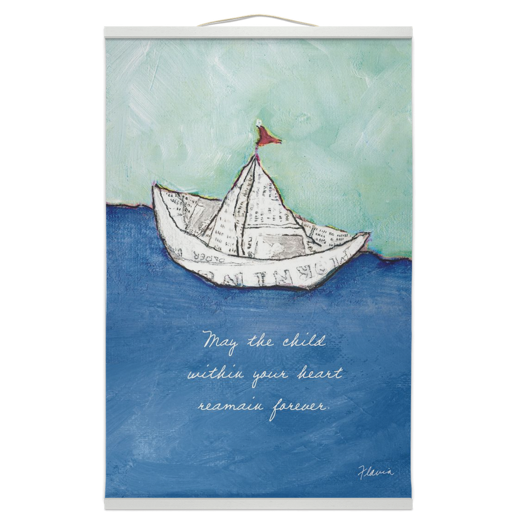 Flavia Child Within Hanging Canvas Prints