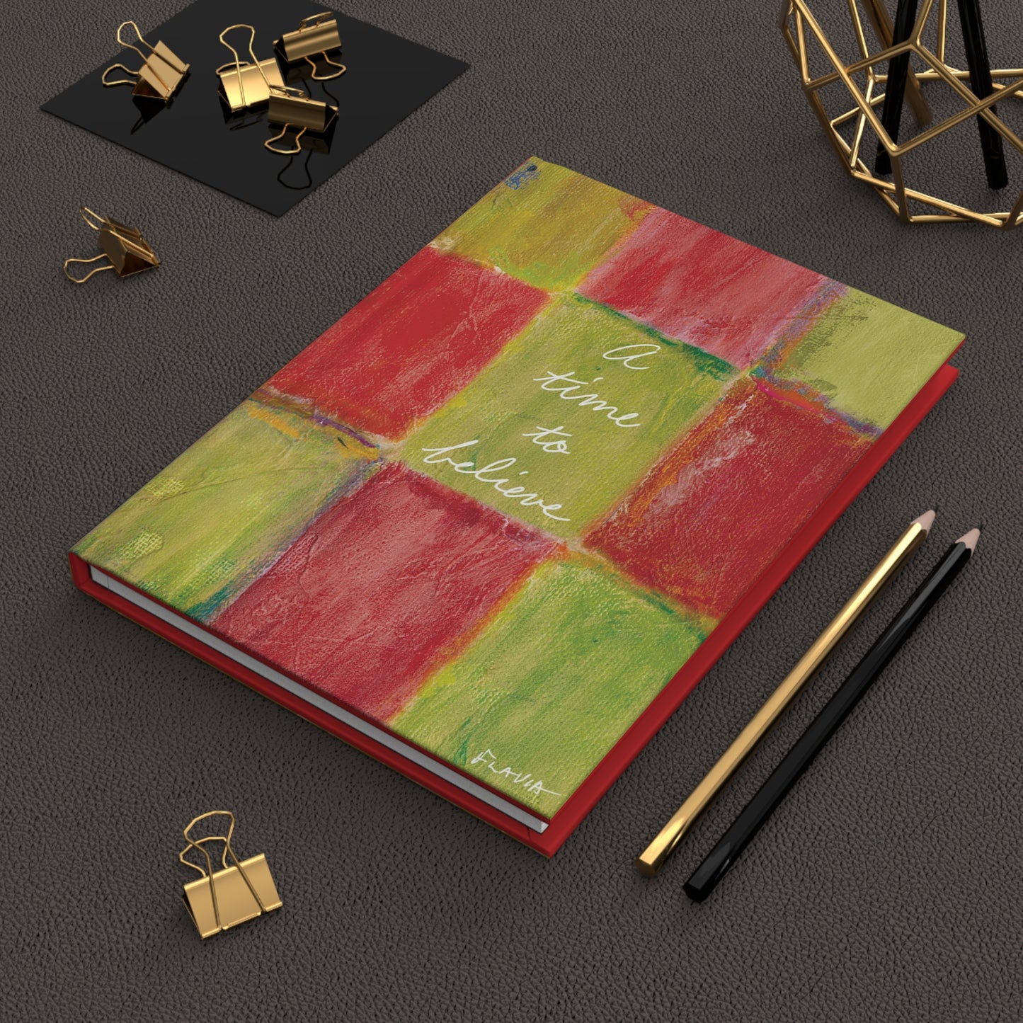 Flavia Hardcover Journal - A Time to Believe