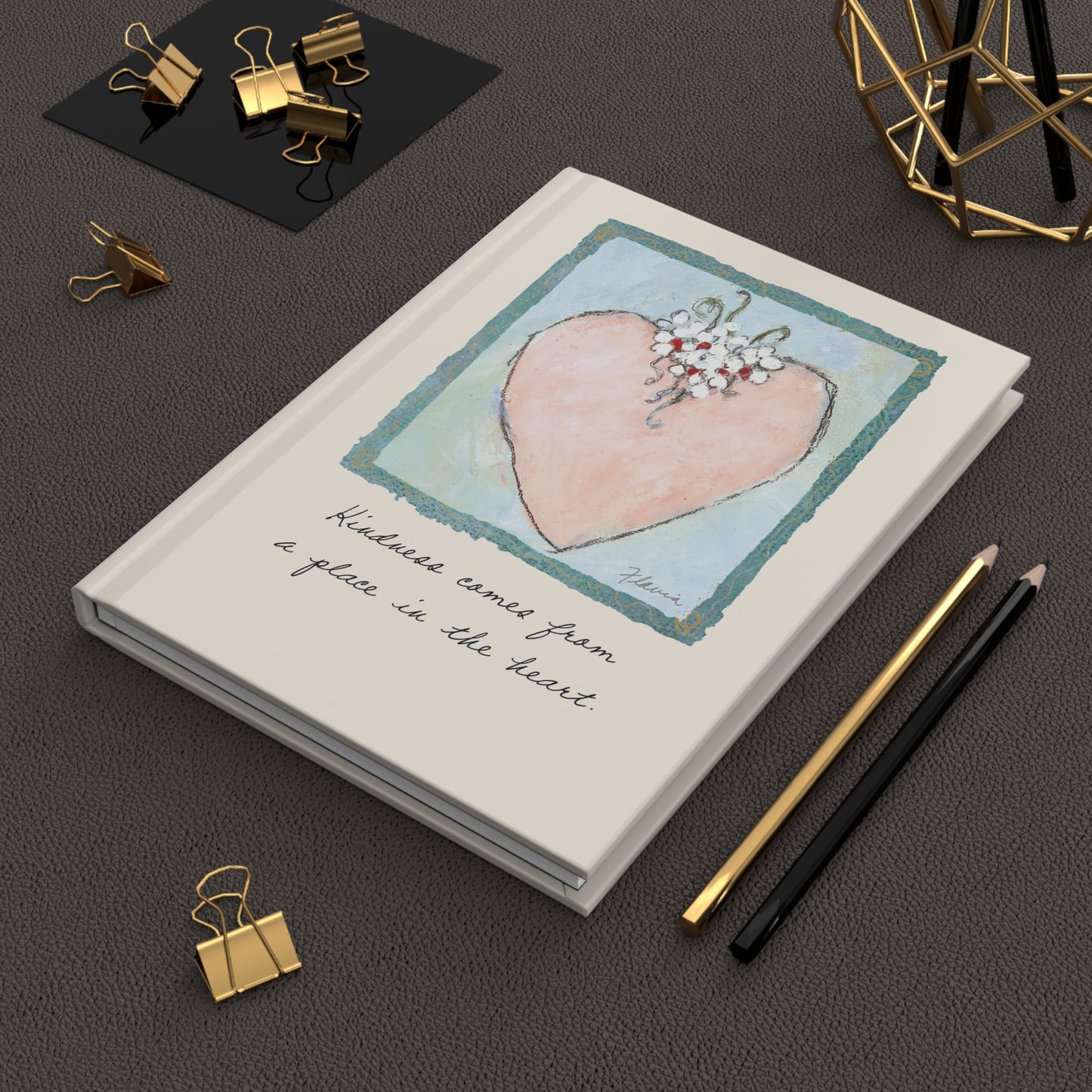 Flavia Classic Hardcover Journal - A place in the Heart