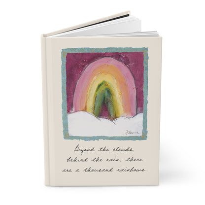 Flavia Classic Hardcover Journal - A Thousand Rainbows