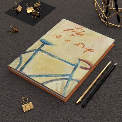 Flavia Hardcover Journal - Life is a Trip