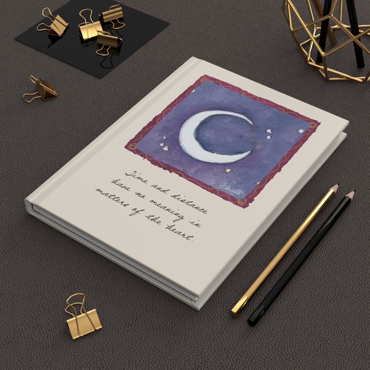 Flavia Classic Hardcover Journal 0003-2070J - Time and Distance