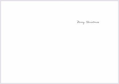 Silent Night - a Flavia Weedn Classic Christmas Card 0003-6893