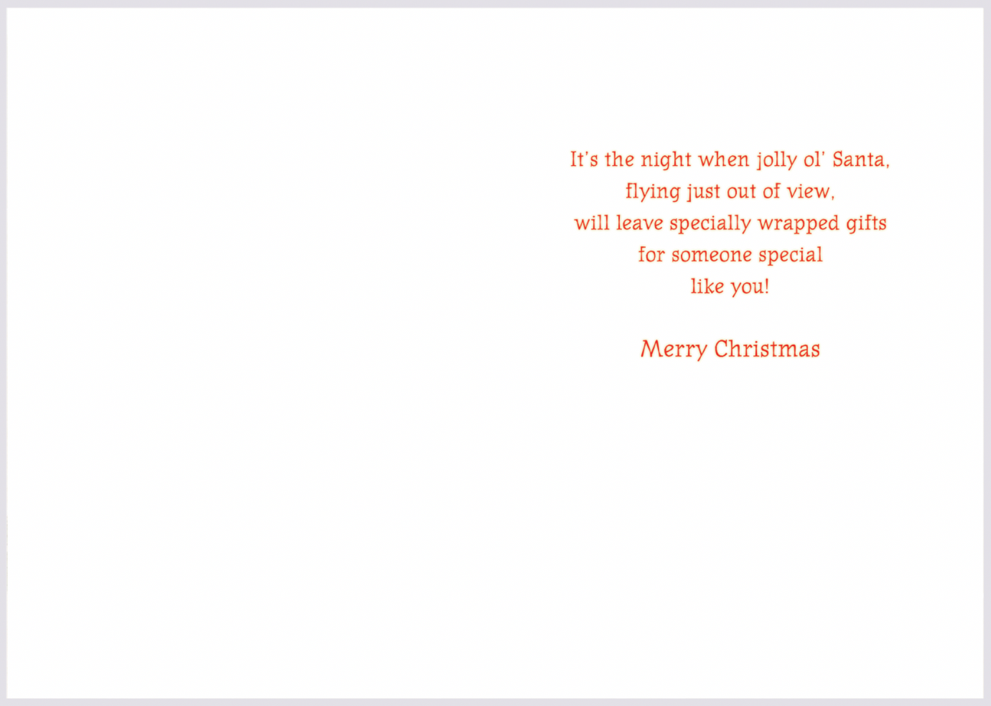 Christmas Wishes - a Flavia Weedn Foil Stamped Bella Vista Christmas Card 0003-6855