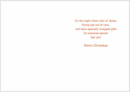 Christmas Wishes - a Flavia Weedn Foil Stamped Bella Vista Christmas Card 0003-6855