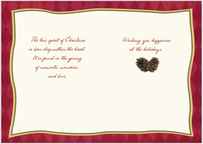 Merry Christmas - a Flavia Weedn Bella Vista Christmas Card 0003-6854