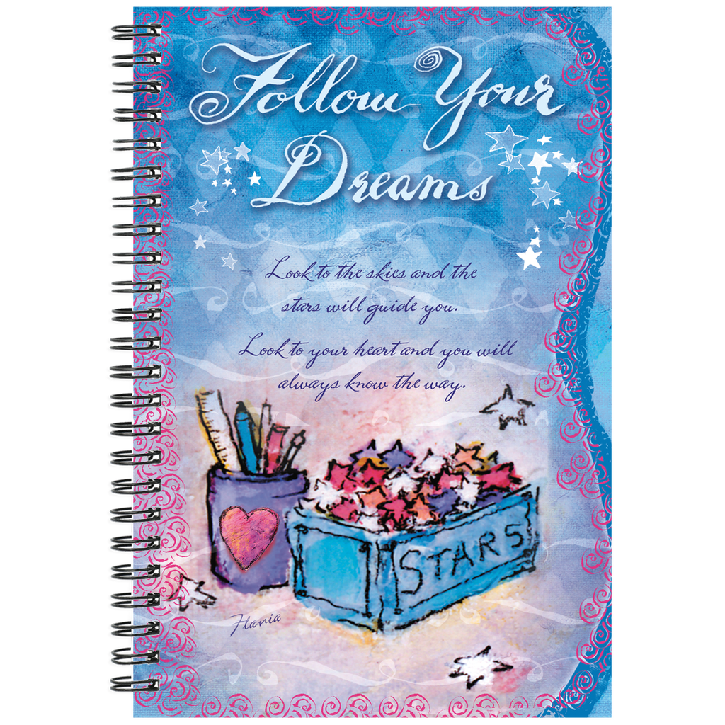Flavia Follow Your Dreams Notebook 0003-4490