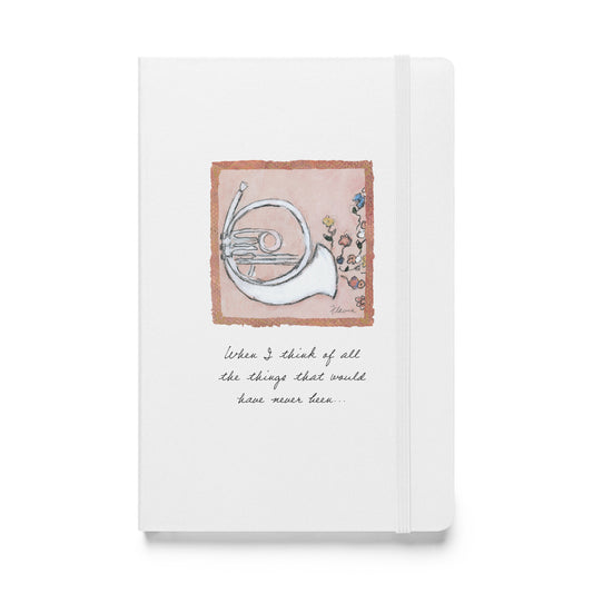 Flavia When I think.. Hardcover bound Journal