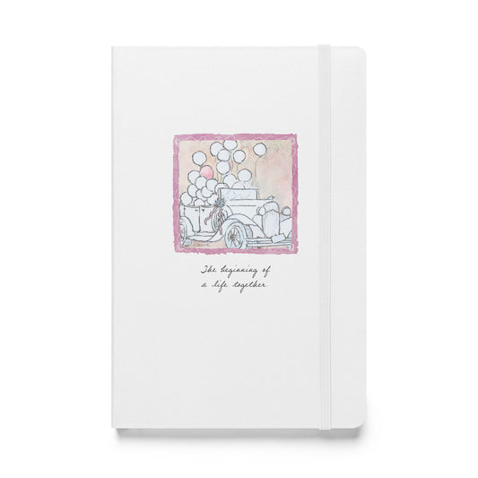 Flavia The Beginning of a Life Together Hardcover bound Journal