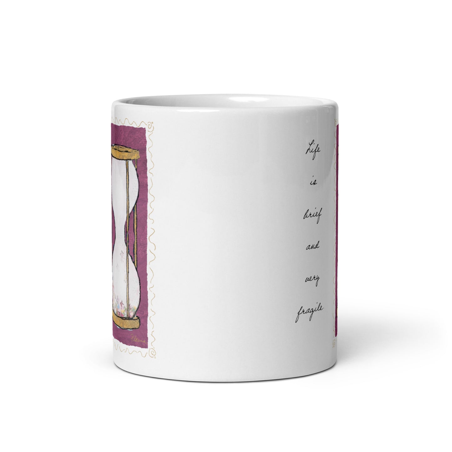 Flavia Life White glossy mug