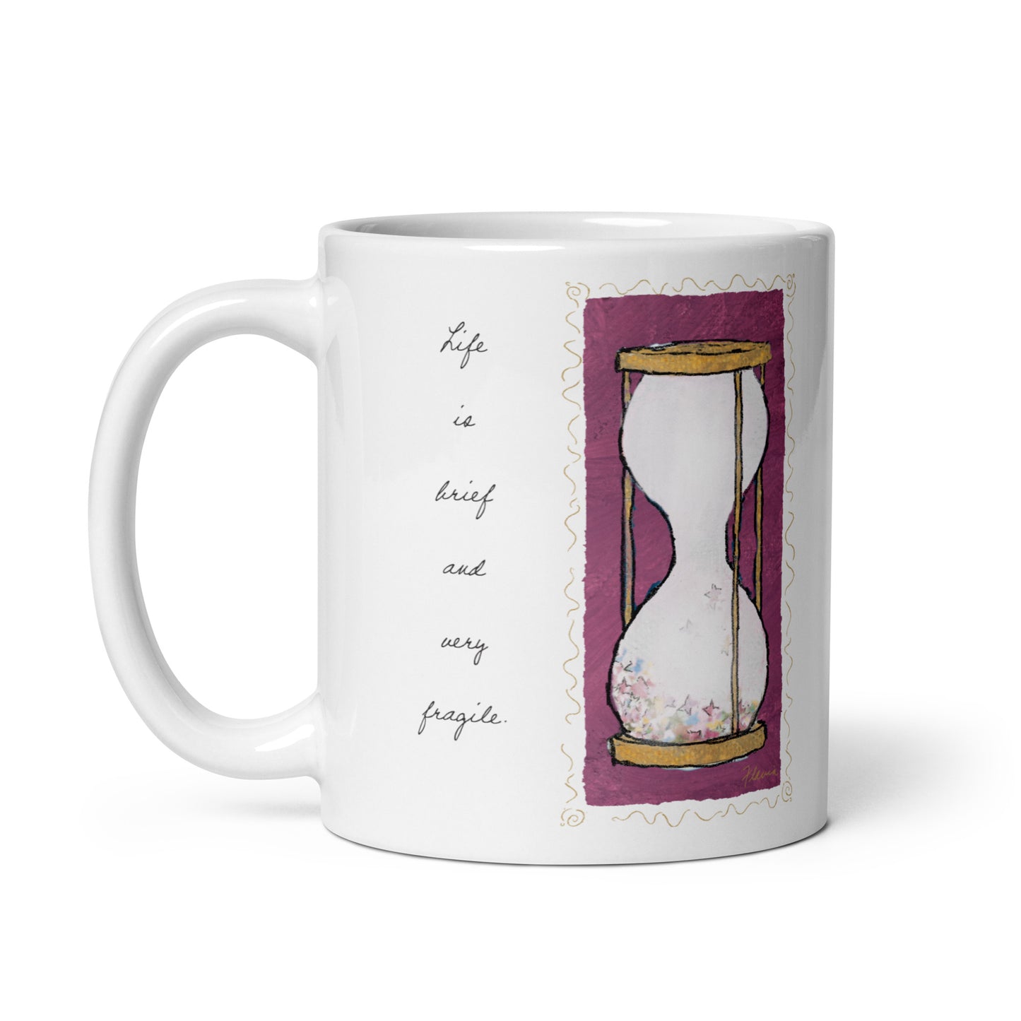 Flavia Life White glossy mug