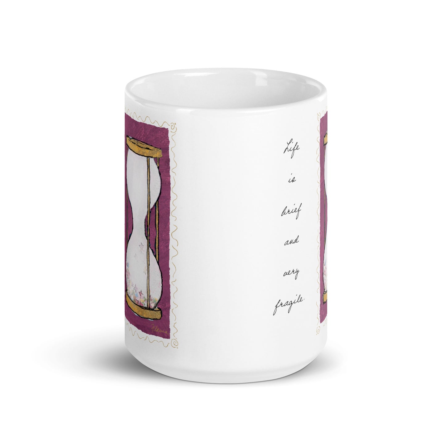 Flavia Life White glossy mug