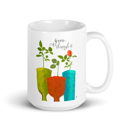 Lisa Weedn Grow Through It Mug