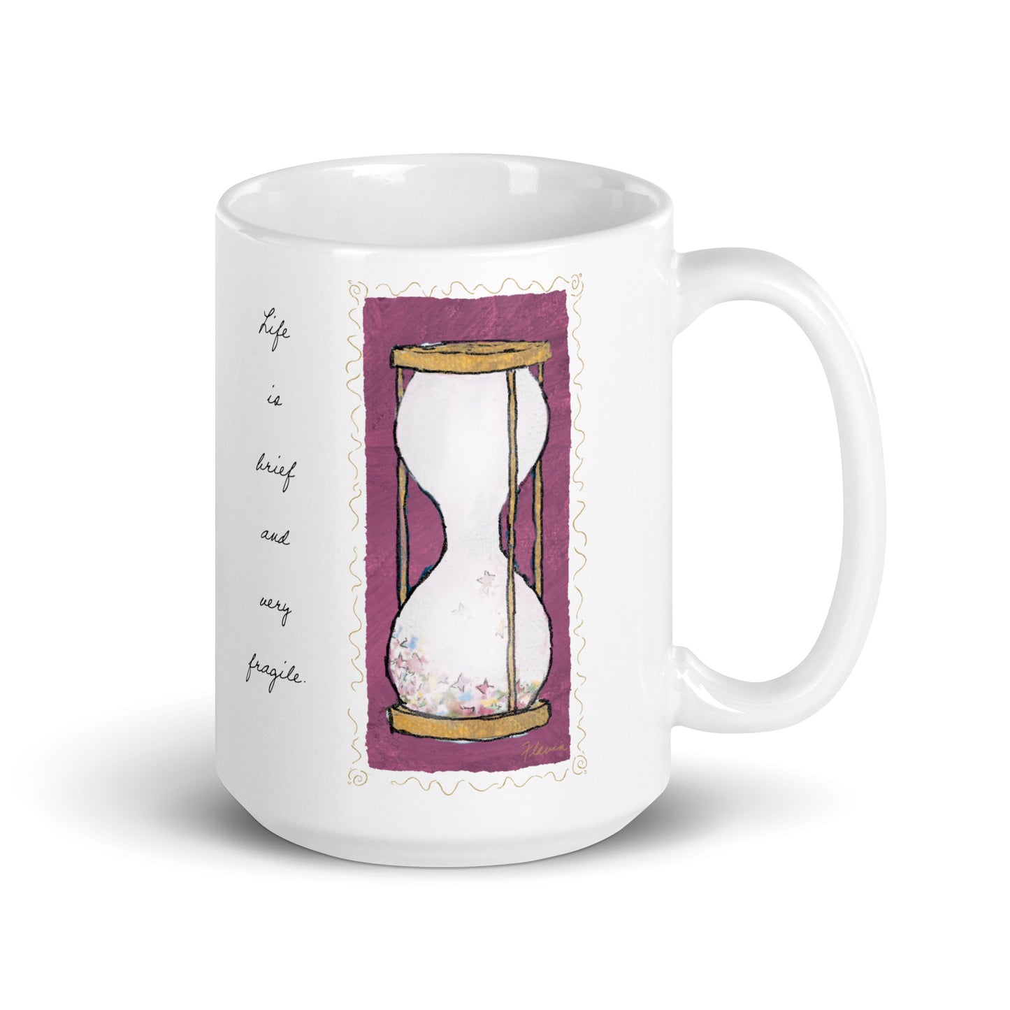 Flavia Life White glossy mug